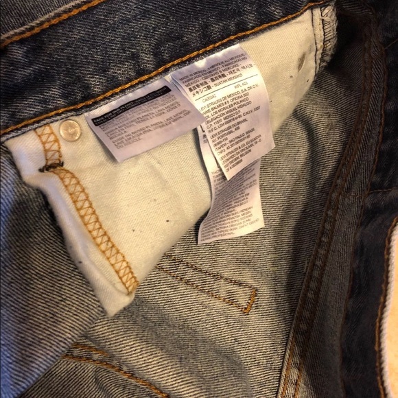 Levis 505 36x30 Mens Denim Jeans EUC Levi Strauss - Picture 8 of 8